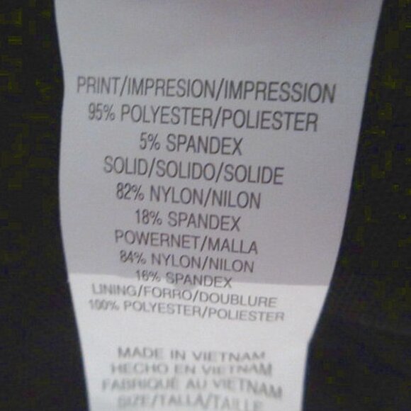 Longitude Swimsuit Dress Size 22 One Piece Tummy Control Long Torso Whimsigoth - Picture 13 of 14